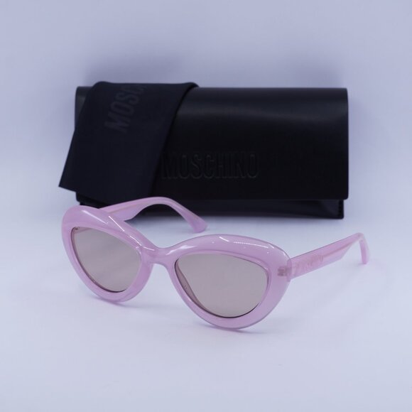 Pink Moschino Sunglasses with Case s-l400.jpg main image 4